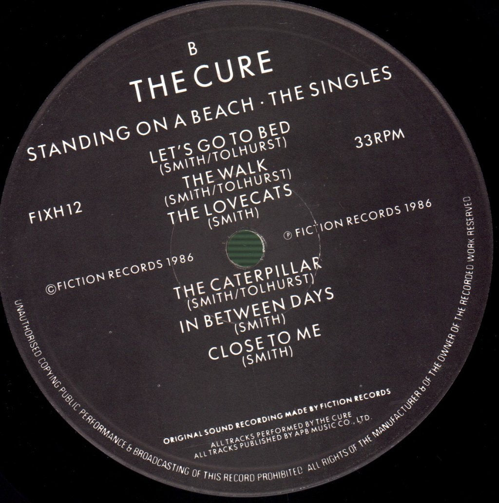 Cure - Standing On A Beach (Singles) - Lp