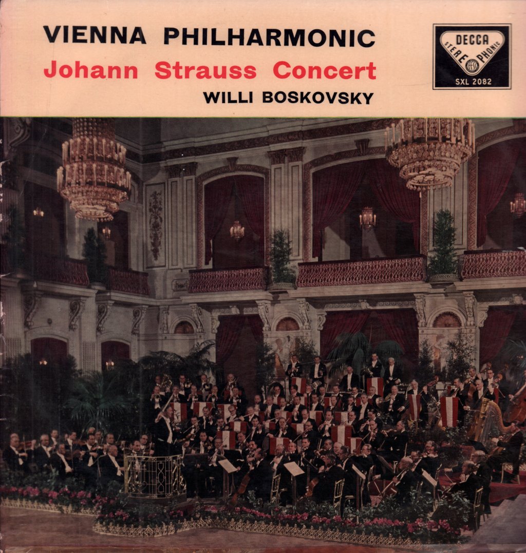 Vienna Philharmonic Orchestra - Johann Strauss Concert - Lp