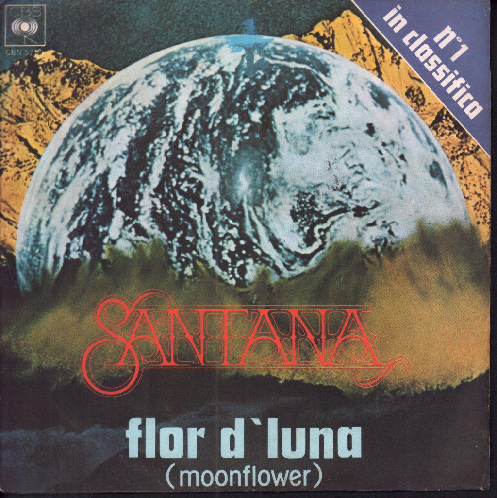 Santana - Flor D'luna - 7 Inch