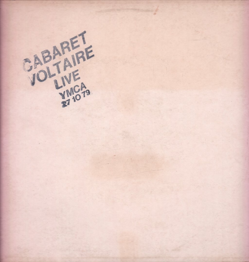 Cabaret Voltaire - Live Ymca 27/10/79 - Lp