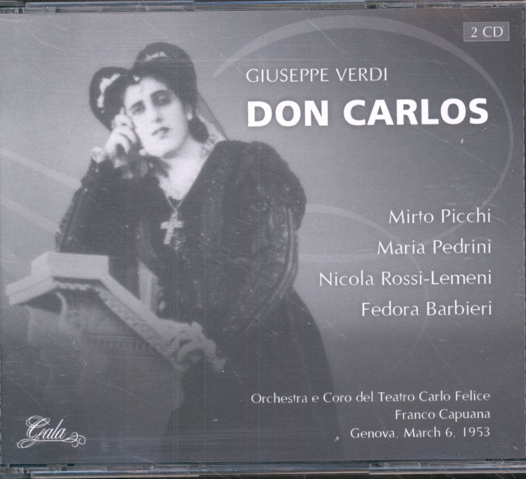 Orchestra e Coro del Teatro Carlo Felice, Franco Capuana - Verdi - Don Carlos Gala - Cd Set