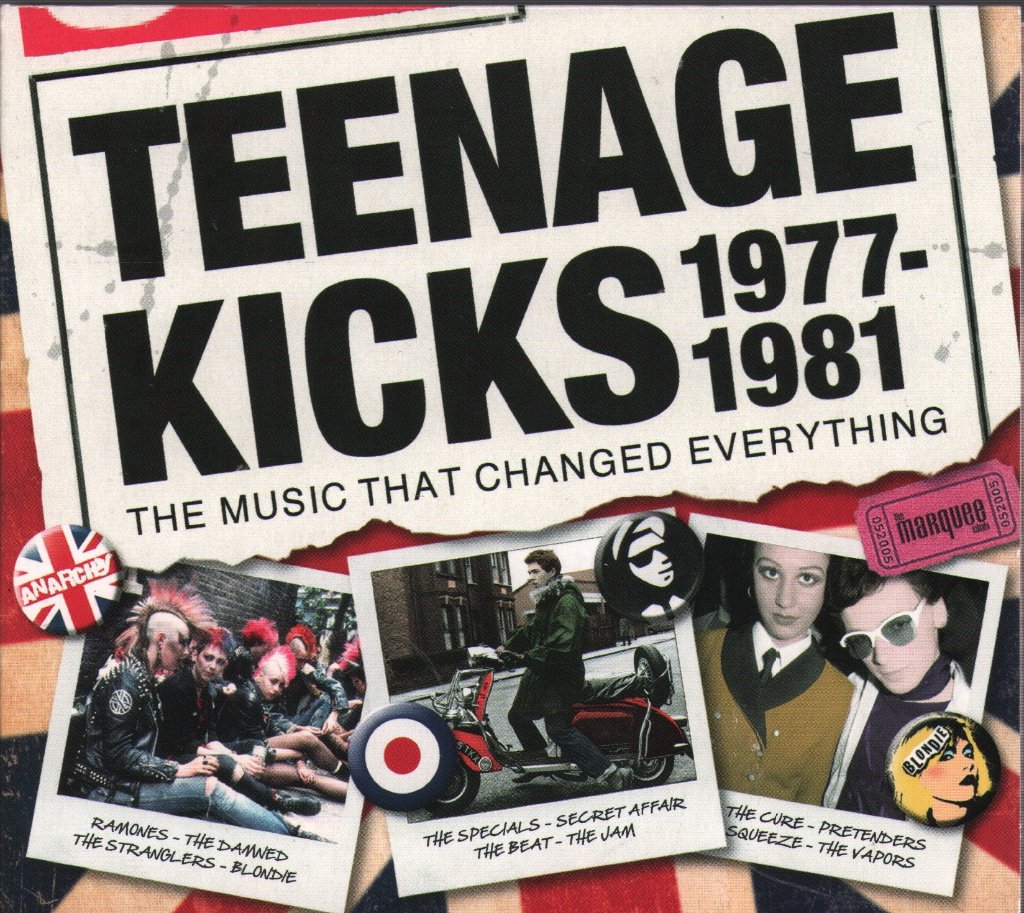 Various Artists - Teenage Kicks 1977-1981 - The Music That Changed Everything - Triple Cd