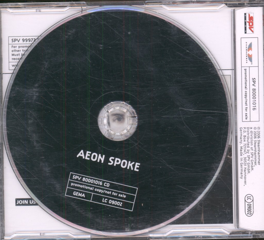Aeon Spoke - Aeon Spoke - Cd