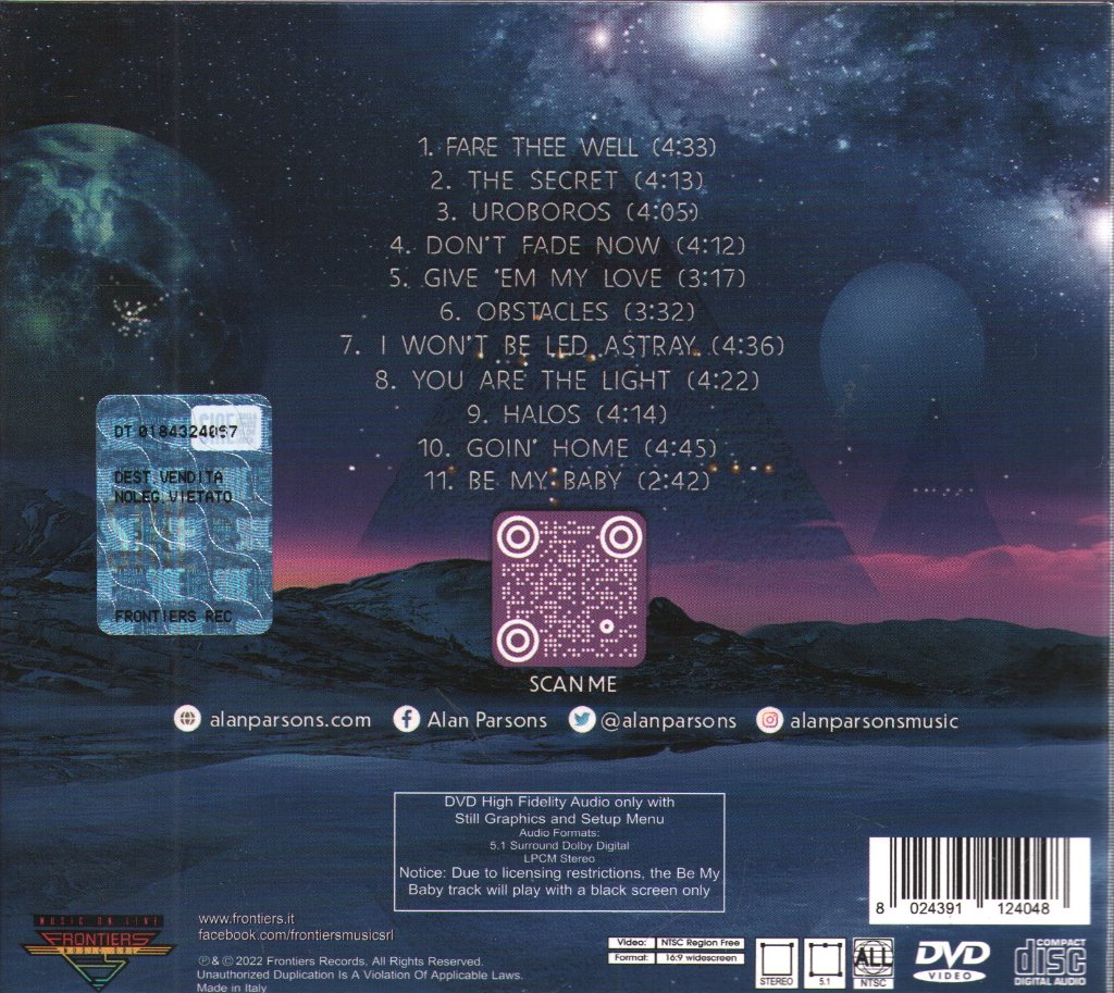Alan Parsons - From The New World - Cd Set