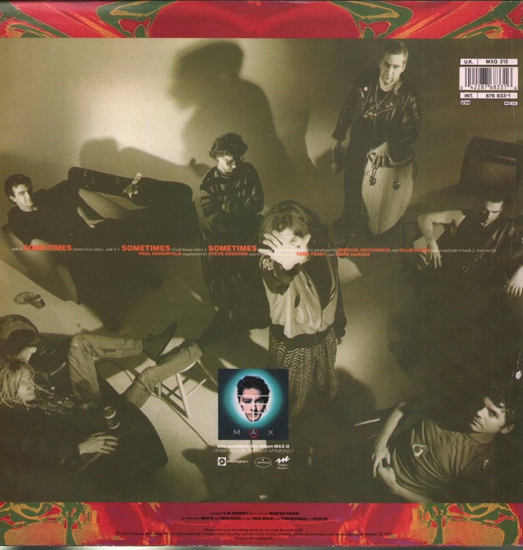Max Q - Sometimes - 12 Inch