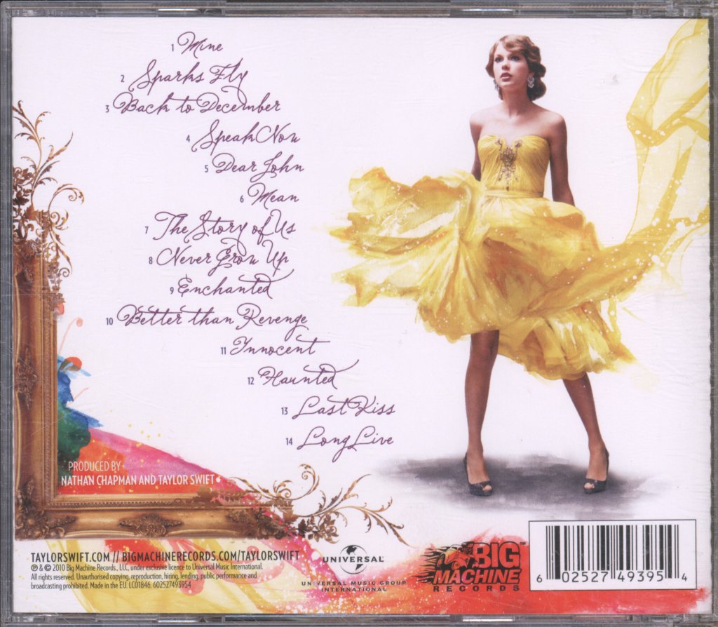Taylor Swift - Speak Now - Cd