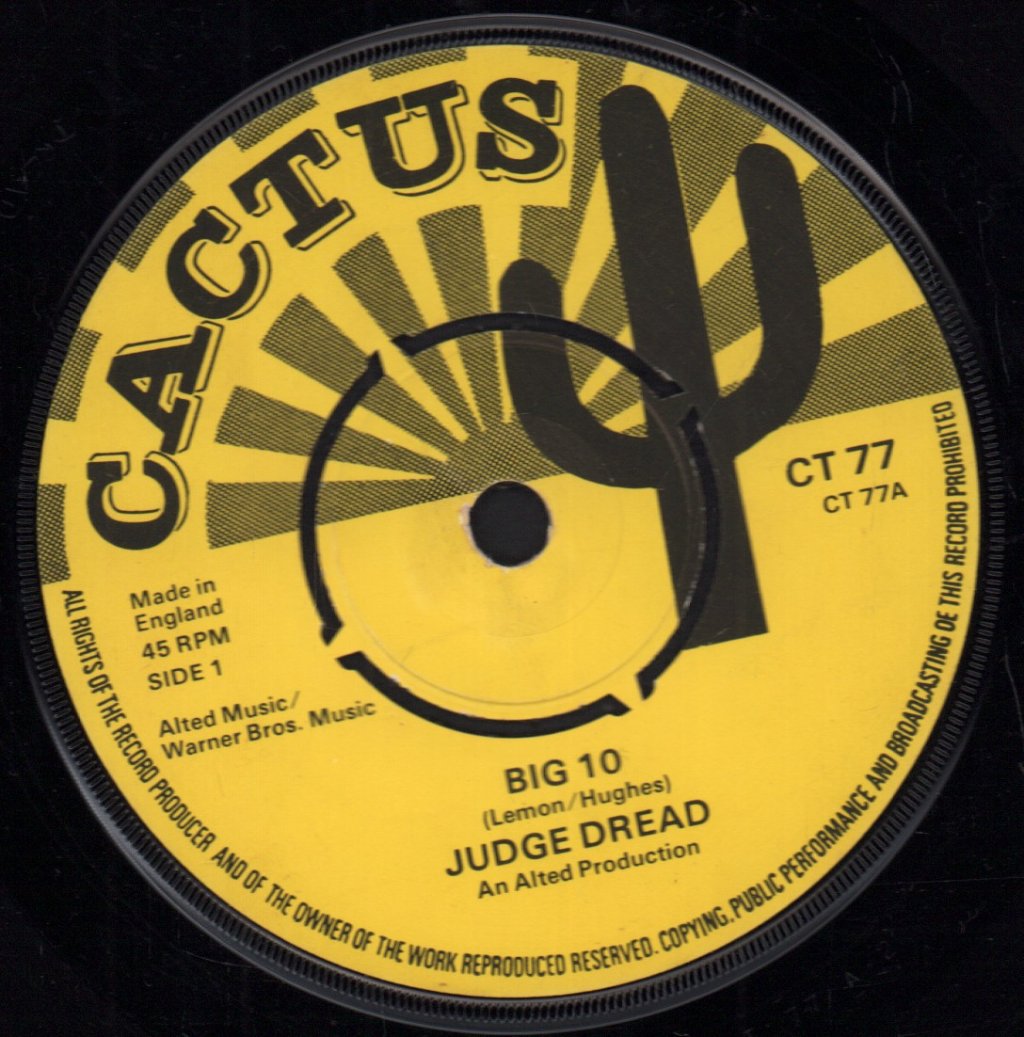Judge Dread - Big 10 - 7 Inch