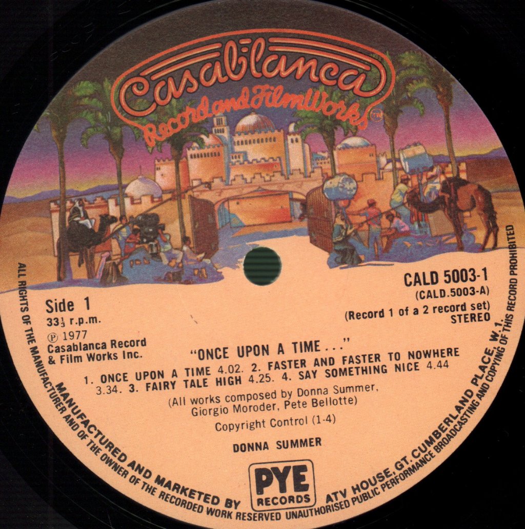 Donna Summer - Once Upon A Time - Double Lp