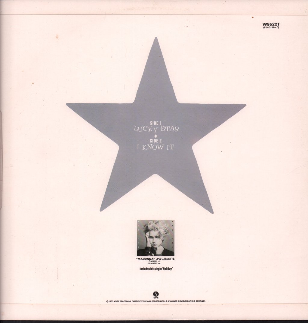 Madonna - Lucky Star - 12 Inch