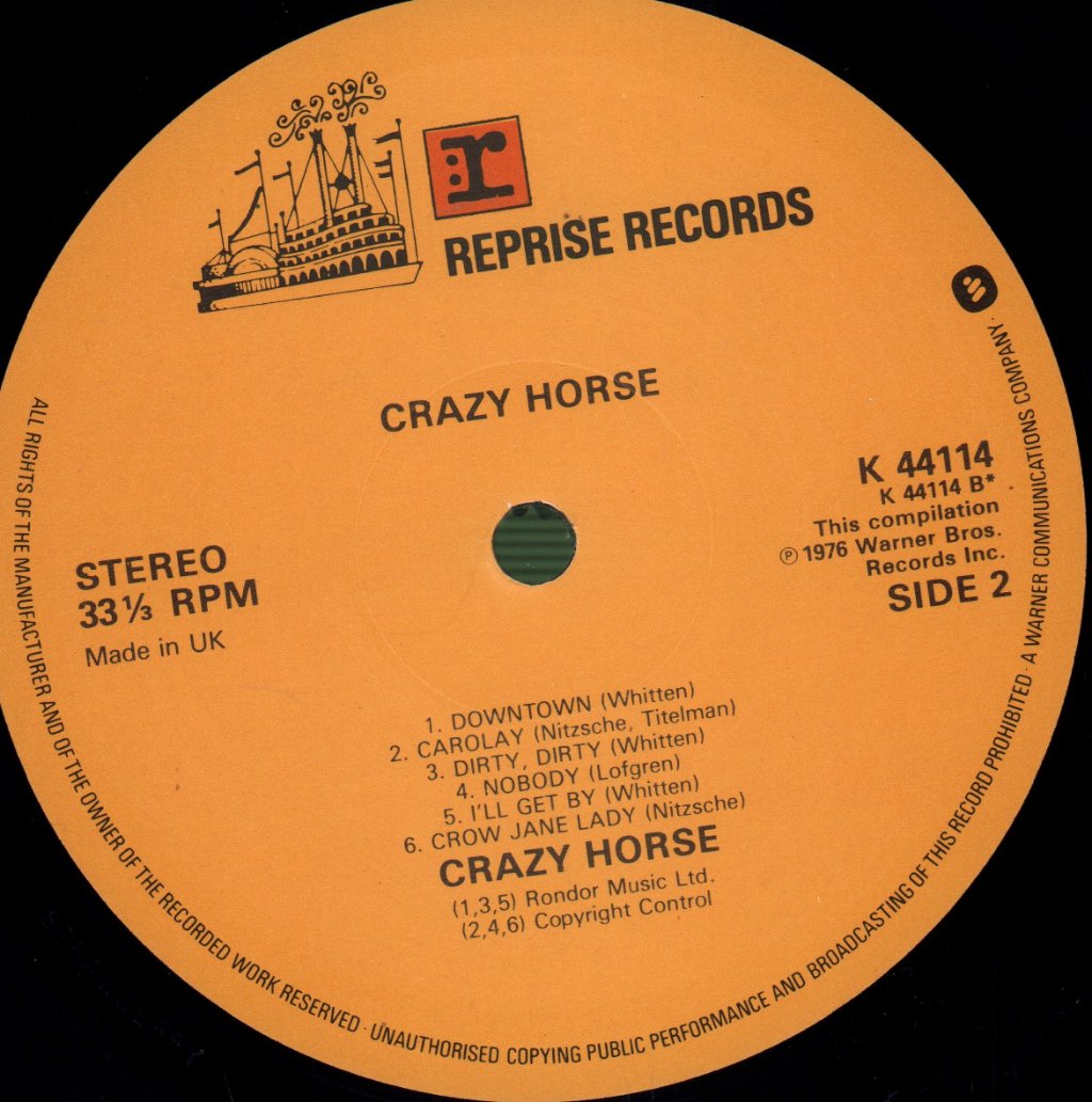 Neil Young And Crazy Horse - Crazy Horse - Lp