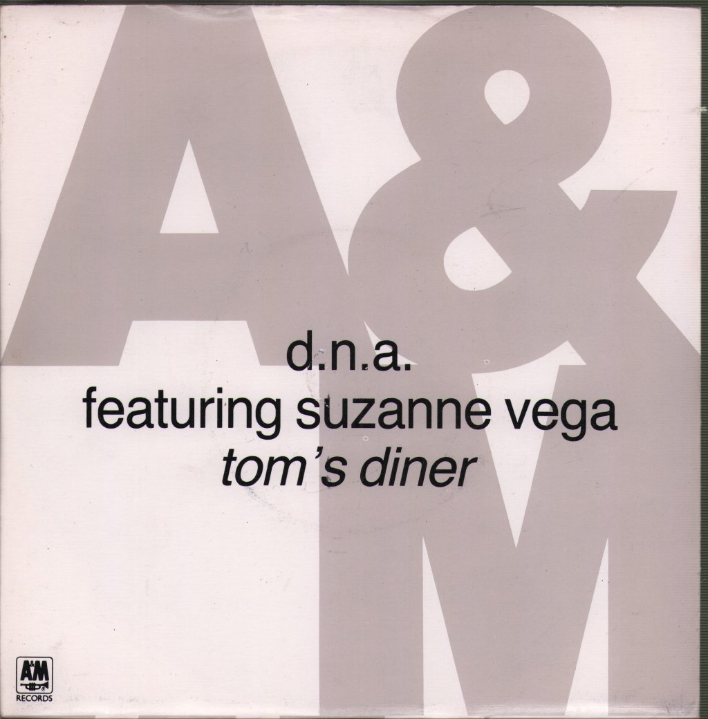 Dna Featuring Suzanne Vega - Tom's Diner - 7 Inch