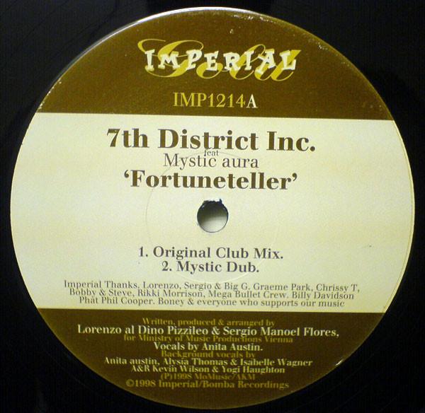 7th District Inc. feat Mystic Aura - Fortuneteller - 12 Inch