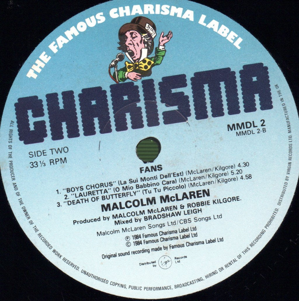Malcolm McLaren - Fans - Lp