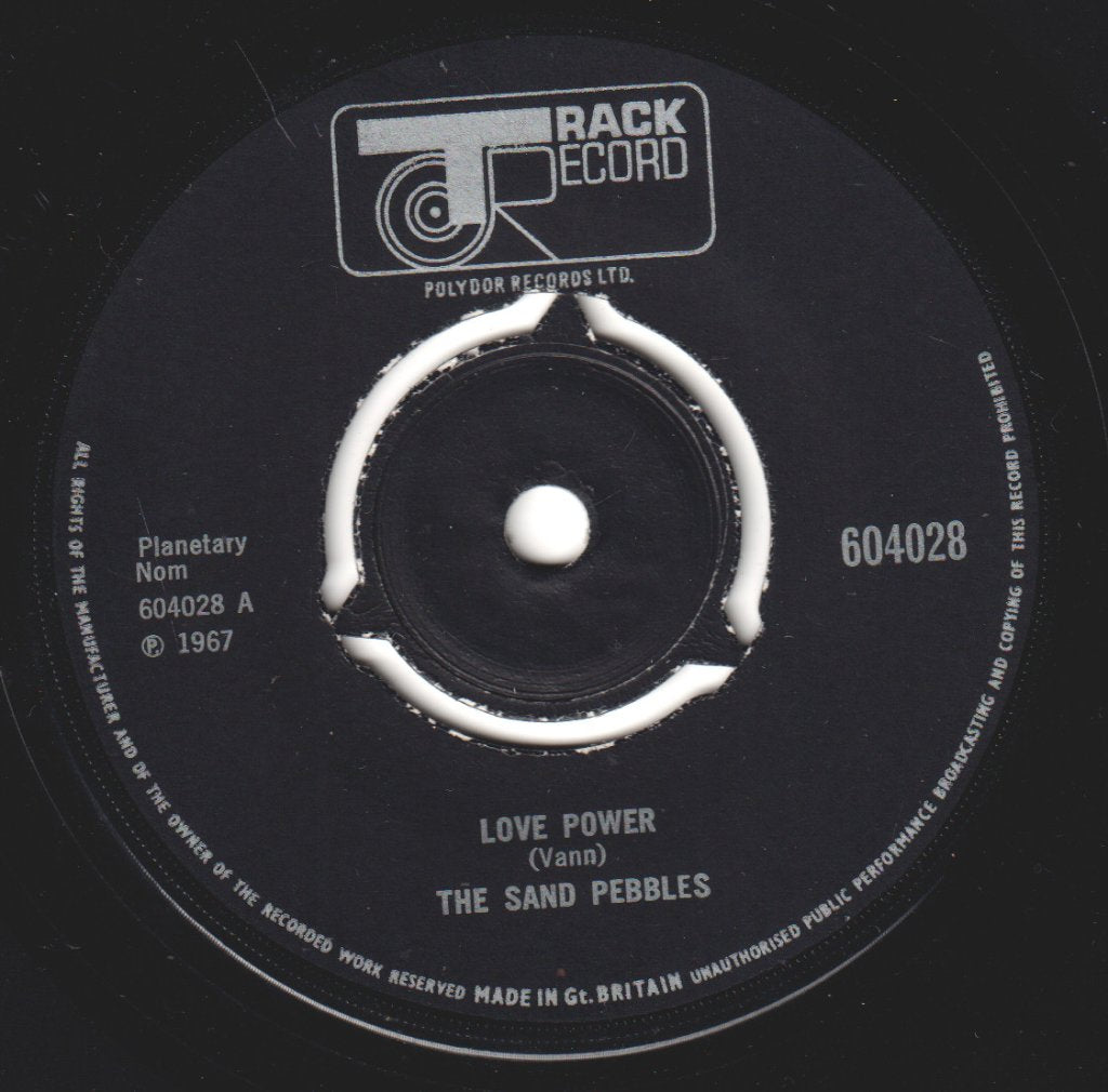 Sand Pebbles - Love Power - 7 Inch