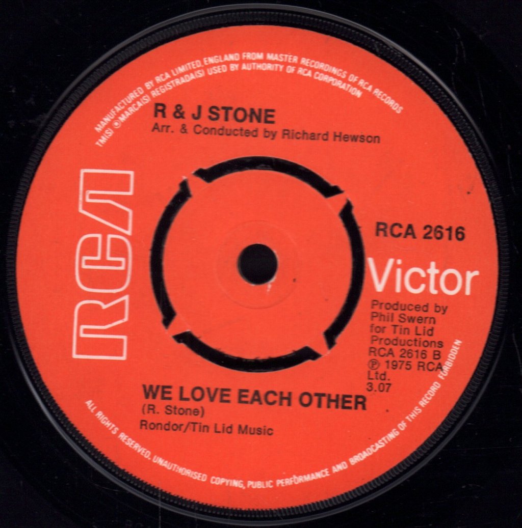 R And J Stone - We Do It - 7 Inch