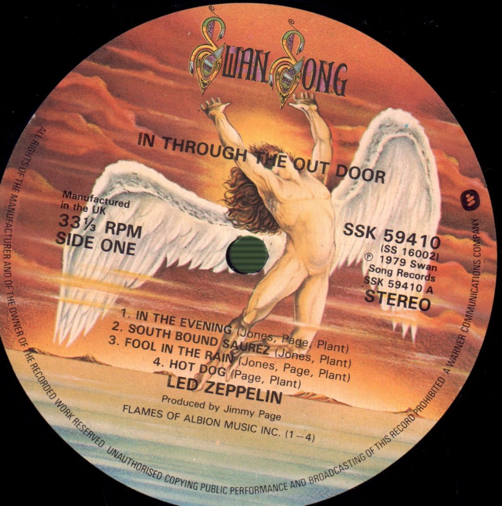 Led Zeppelin - In Through The Out Door - Lp