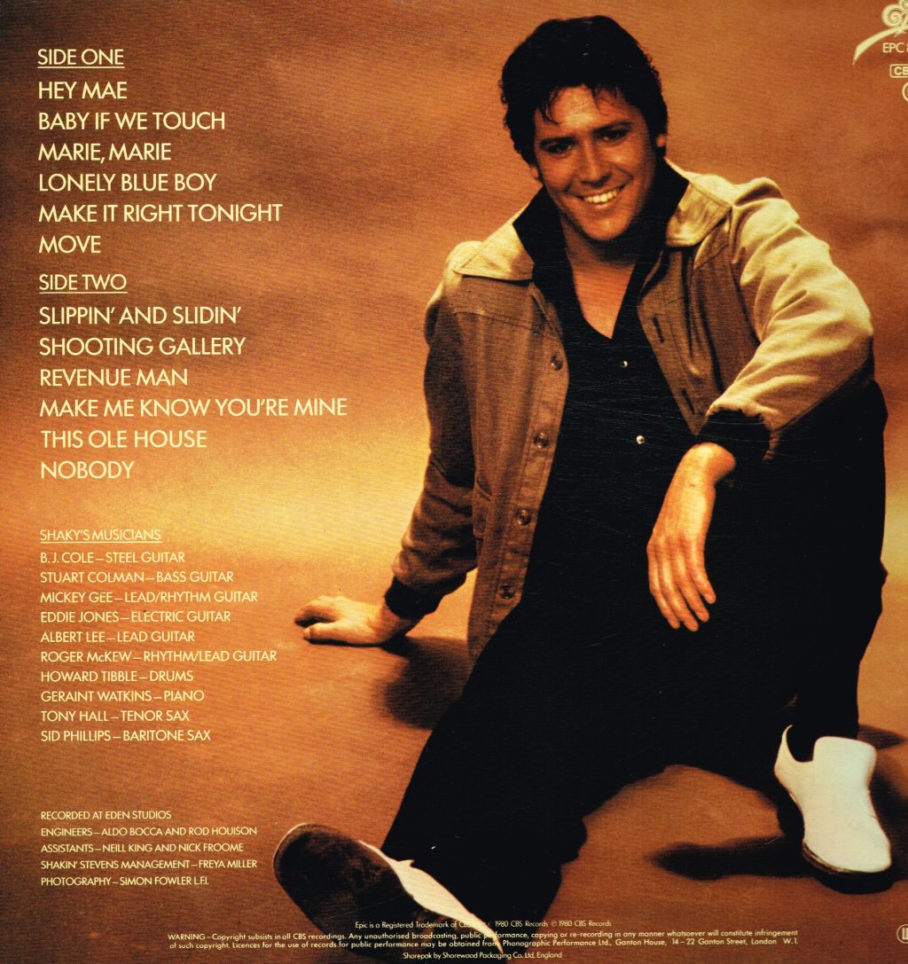 Shakin Stevens - This Ole House - Lp
