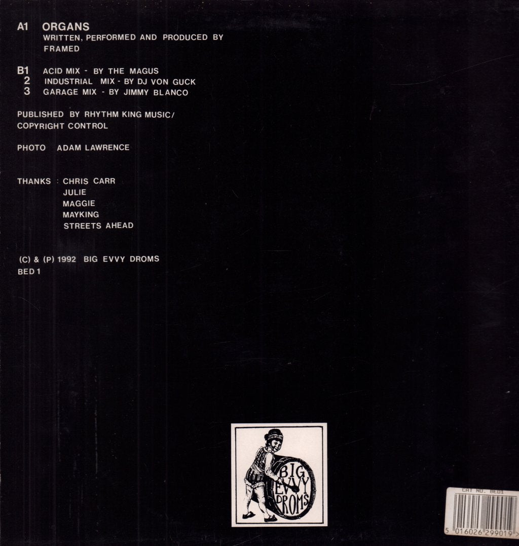 Framed (90'S Group) - Organs - 12 Inch