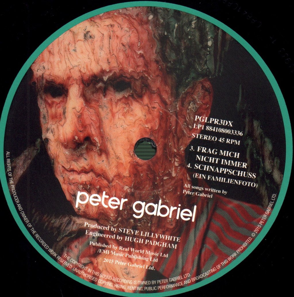 Peter Gabriel - Ein Deutsches Album - Double Lp