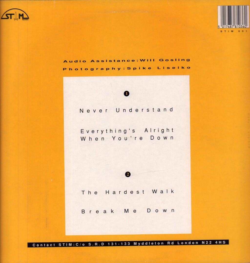 Terry Edwards - Plays The Music Of Jim And William Reid - 12 Inch