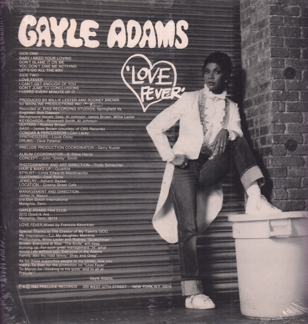 Gayle Adams - Love Fever - Lp