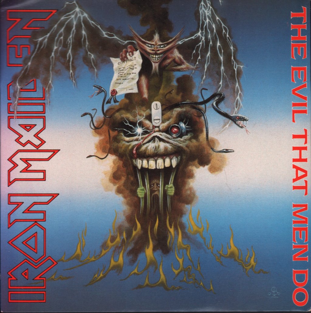 Iron Maiden - Evil That Men Do - 7 Inch