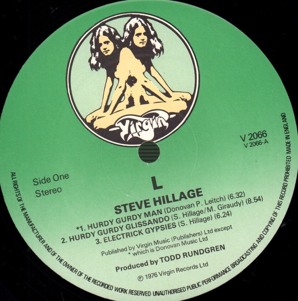 Steve Hillage - L - Lp