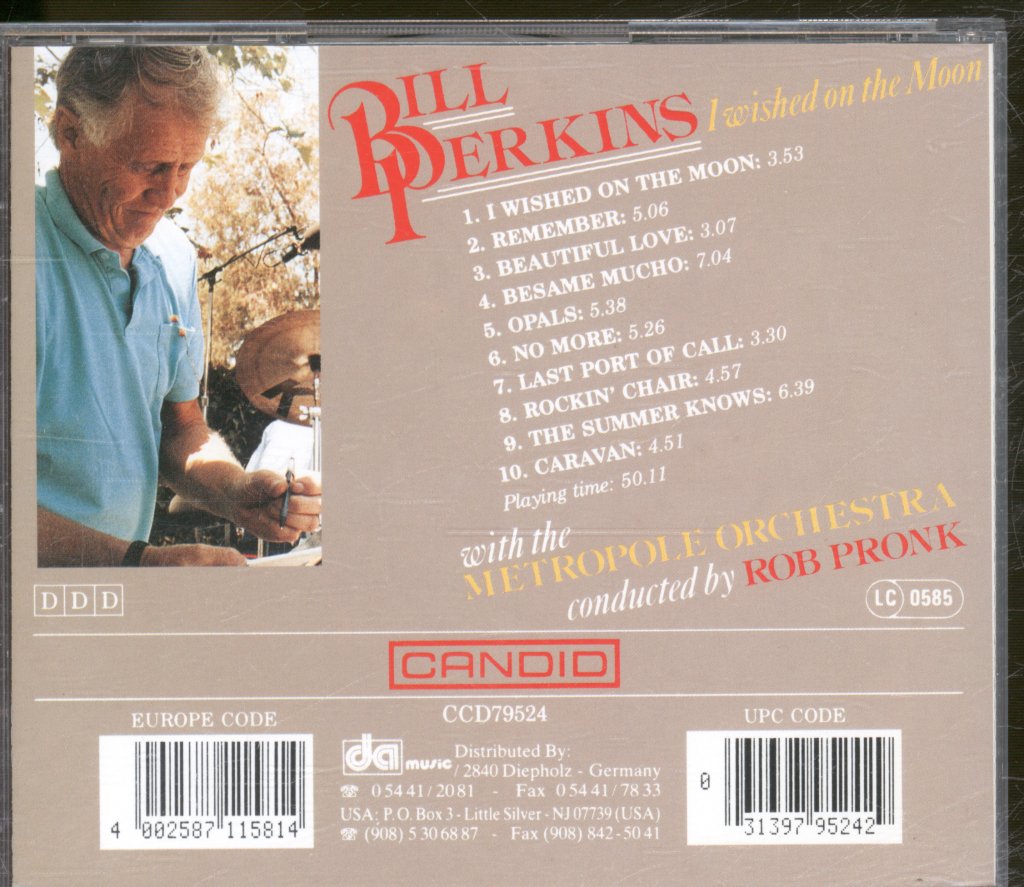 Bill Perkins - I Wish On The Moon - Cd