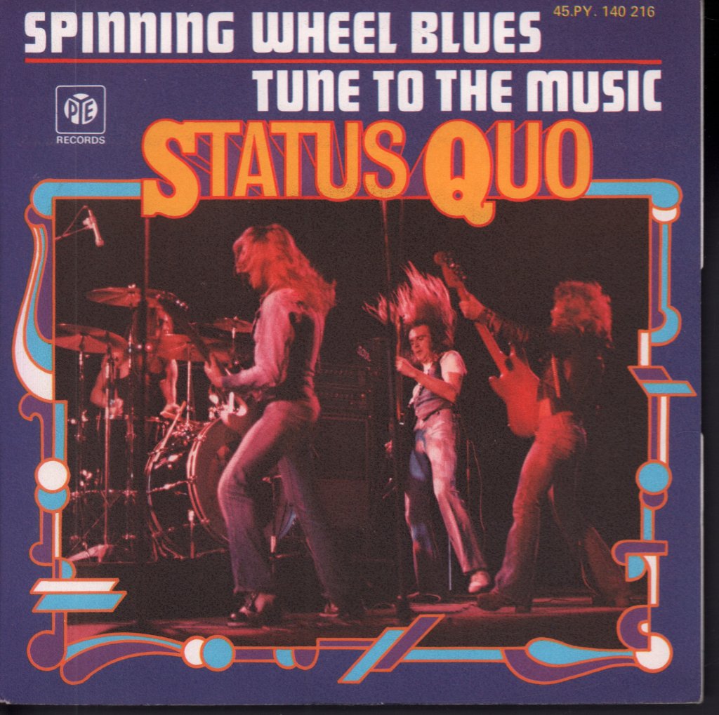 Status Quo - Spinning Wheel Blues - 7 Inch