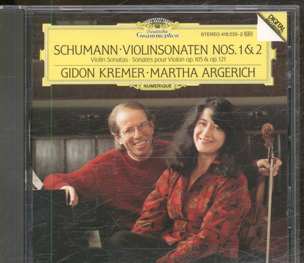 Gidon Kremer · Martha Argerich - Schumann - Violinsonaten Nos. 1 & 2 - Cd