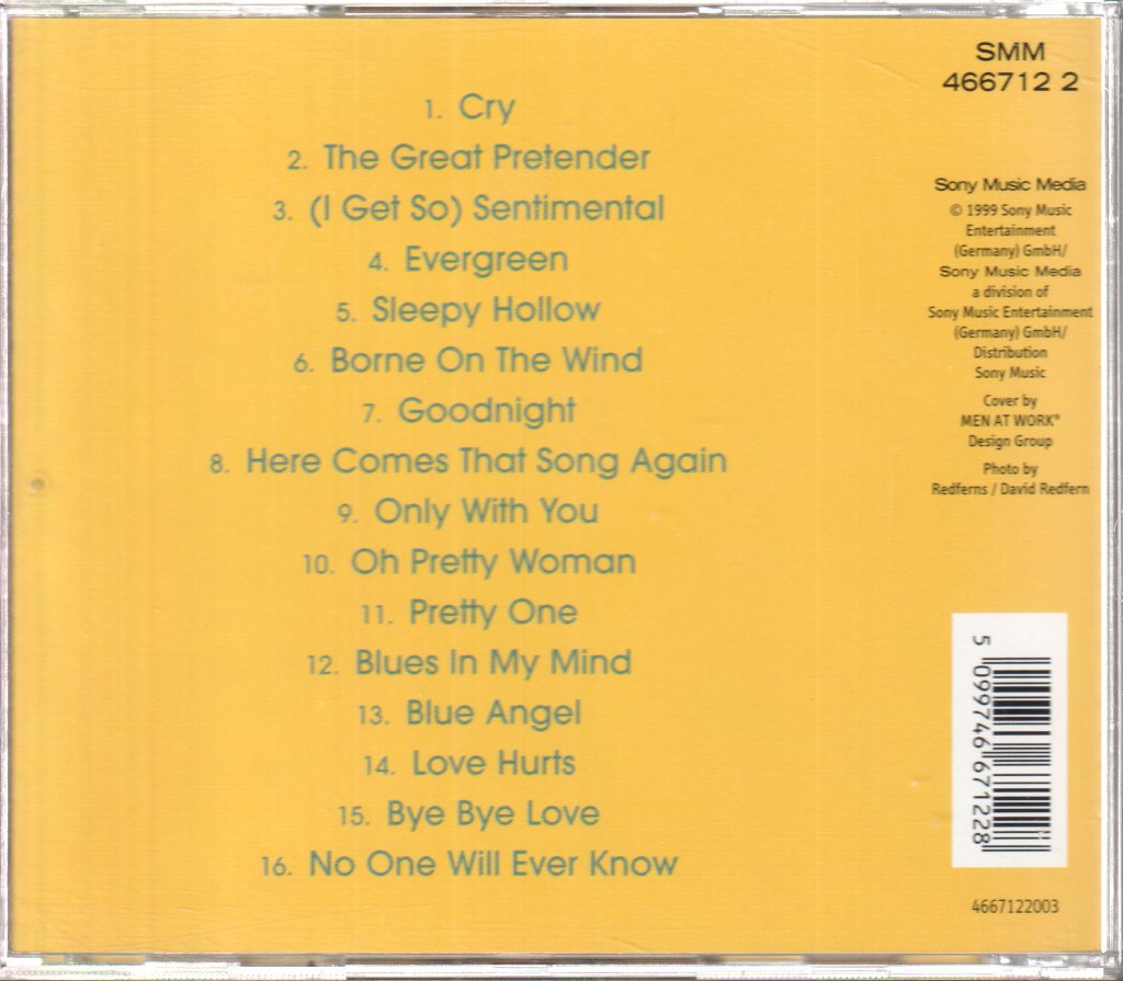 Roy Orbison - Love Songs - Cd