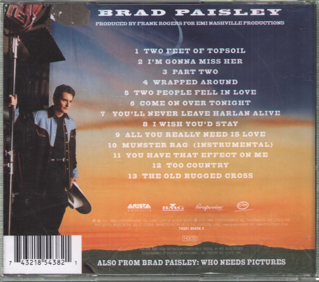 Brad Paisley - Part II - Cd