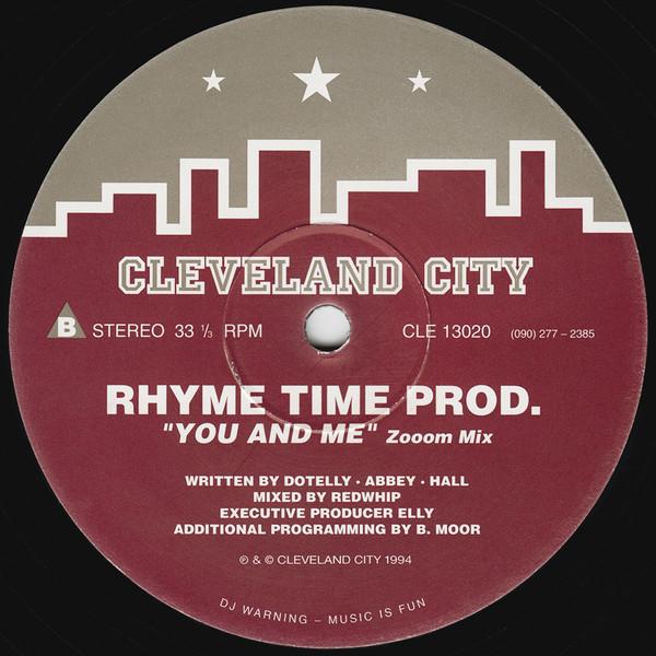 Rhyme Time Productions - You And Me - 12 Inch