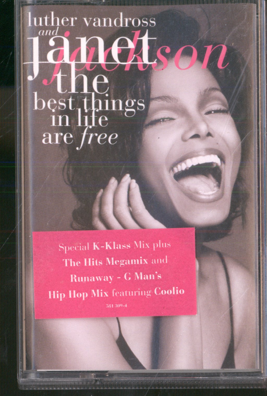 Luther Vandross And Janet Jackson - Best Things In Life Are Free - Cassette