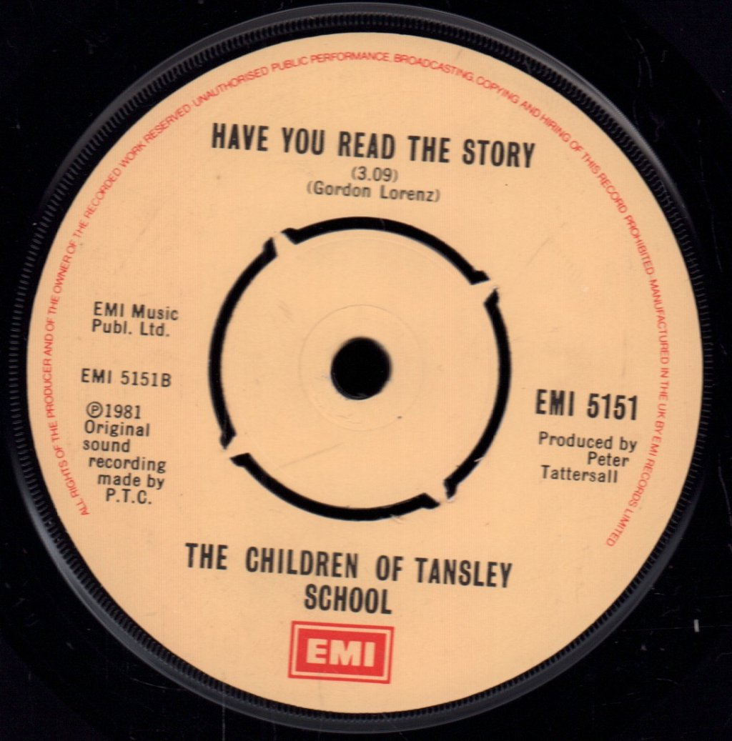 Children Of Tansley School - My Mum Is One In A Million - 7 Inch
