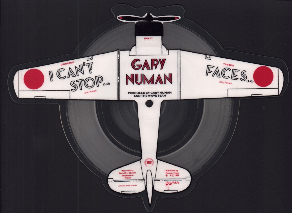 Gary Numan - I Can't Stop - 7 Inch