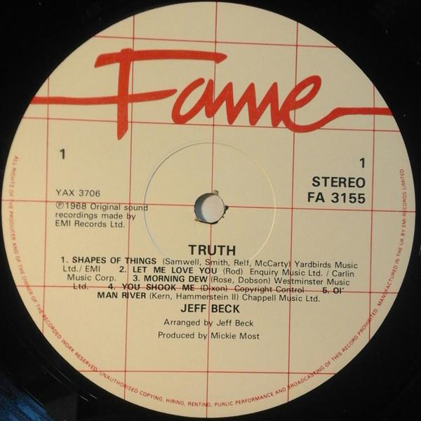 Jeff Beck - Truth - Lp