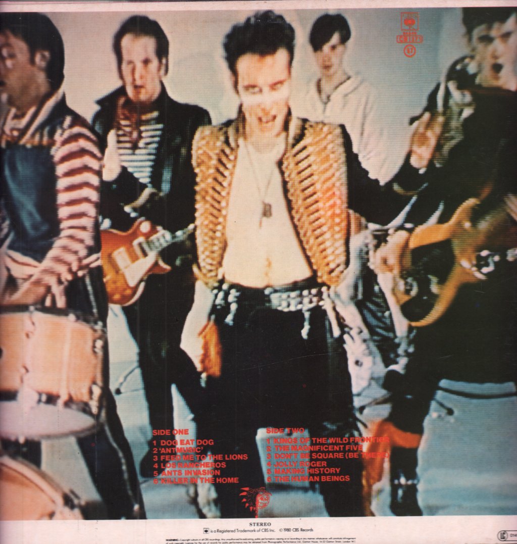 Adam And The Ants - Kings Of The Wild Frontier - Lp