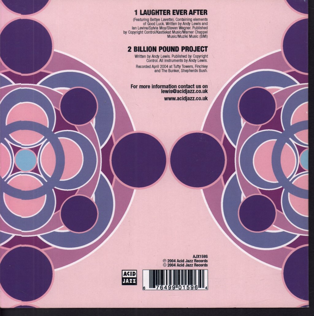 Andy Lewis - Laughter Ever After - 7 Inch