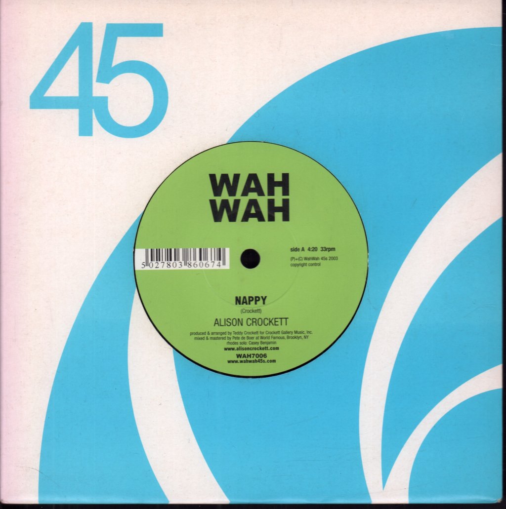Alison Crockett - Nappy - 7 Inch
