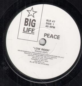 Peace (House / Dance) - Low Rider - 7 Inch