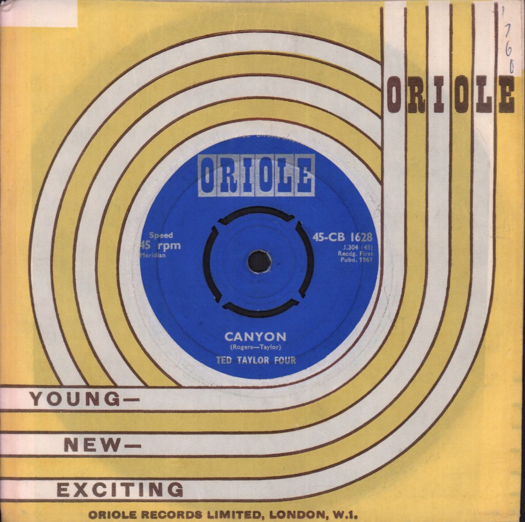 Ted Taylor Four - Cat's Eyes - 7 Inch