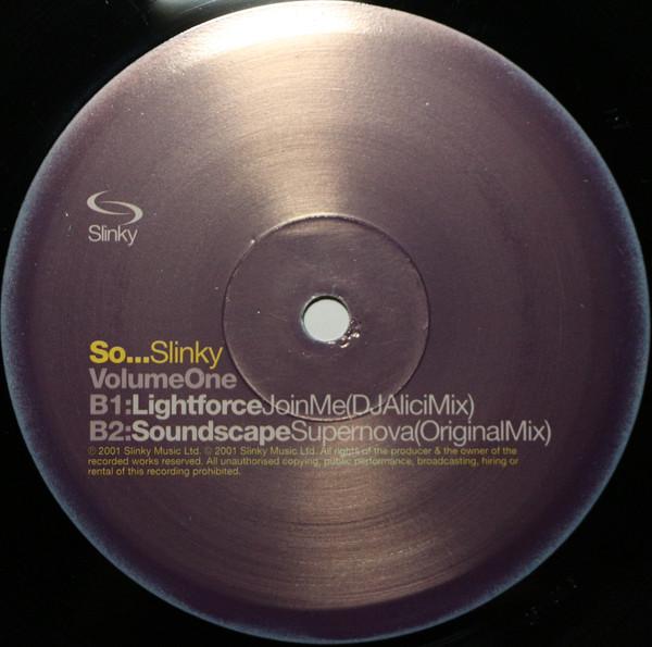 Various Artists - So...Slinky Volume One - Double 12 Inch