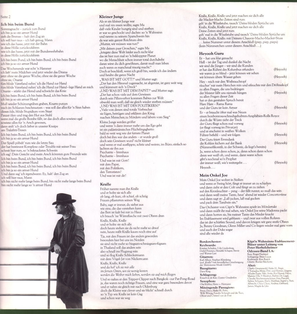 Udo Lindenberg Und Das Panikorchester - Odyssee - Lp