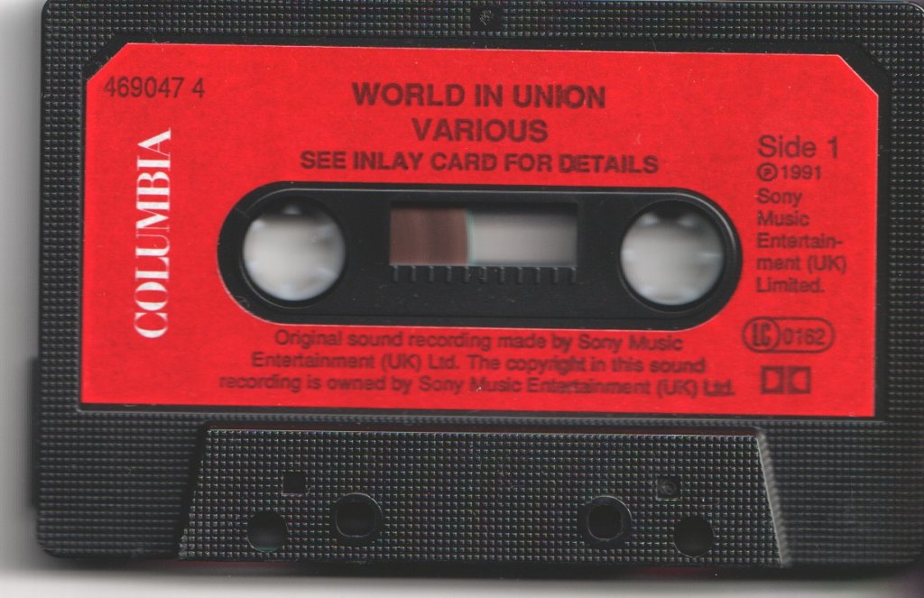 Various Artists - World In Union - Cassette
