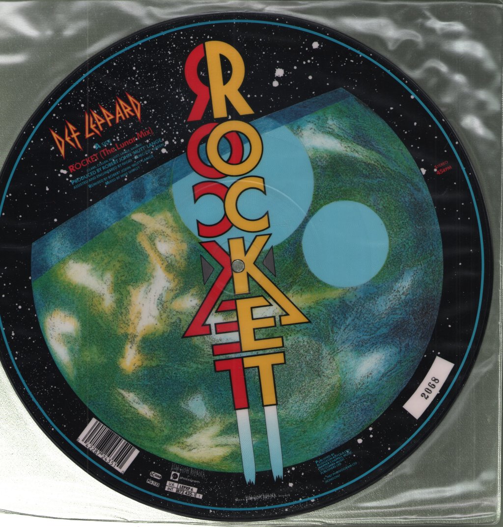 Def Leppard - Rocket (The Lunar Mix) - 12 Inch