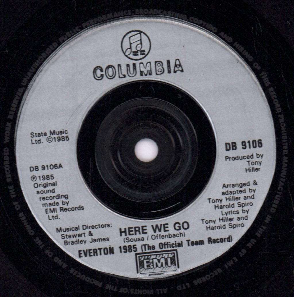 Everton 1985 - Here We Go - 7 Inch