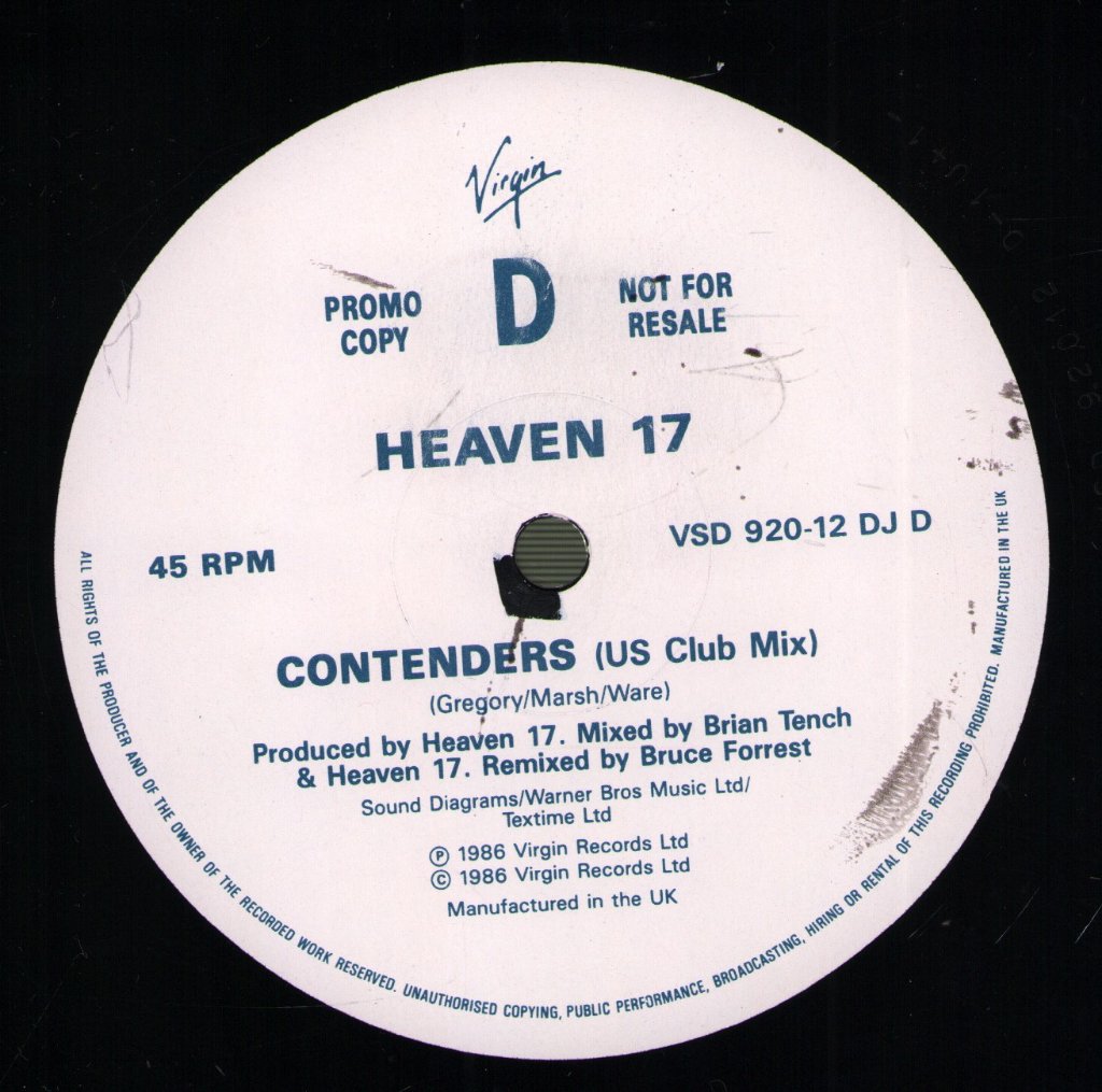 Heaven 17 - Double Trouble - Double 12 Inch