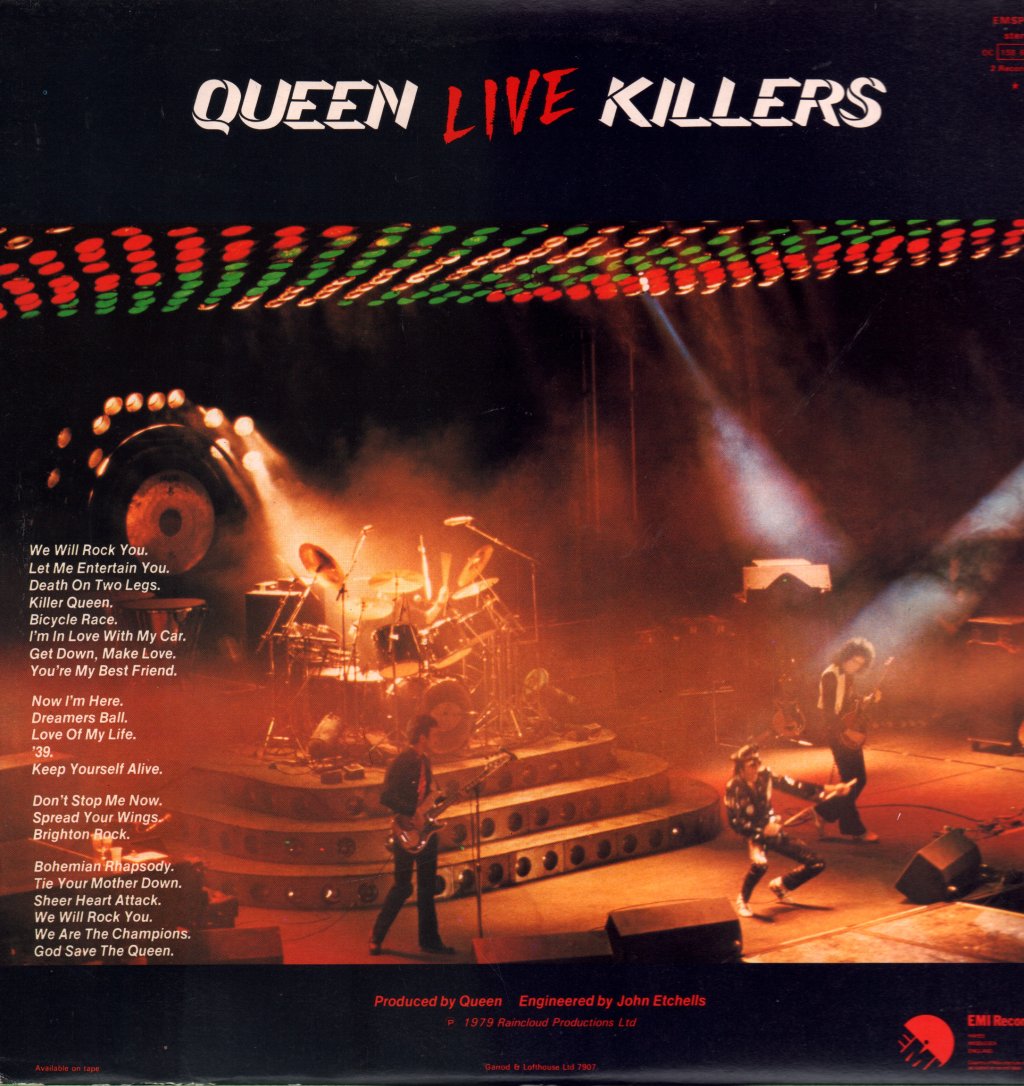 Queen - Live Killers - Double Lp
