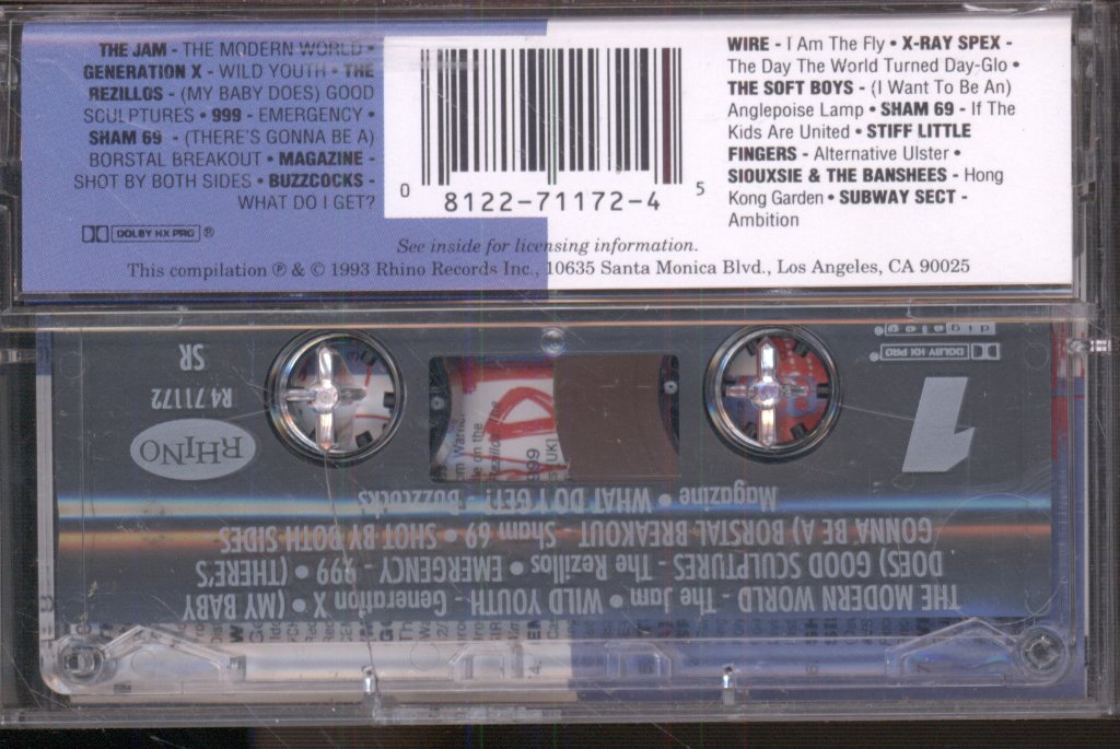 Various Artists - DIY: The Modern World - UK Punk II (1977-78) - Cassette